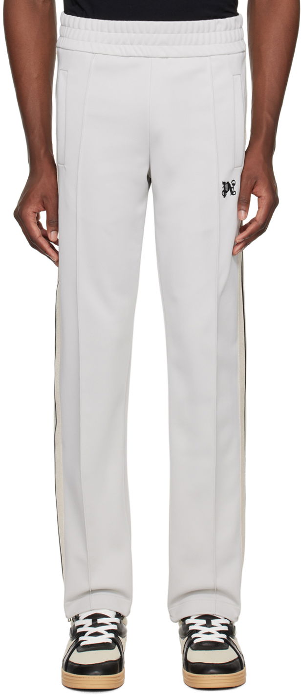 Спортни панталони Palm Angels Monogram Track Pants Сиво | PMCJ020R24FAB0010510, 0