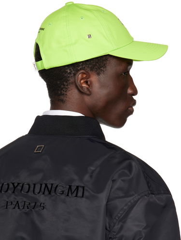 Шапка с козирка WOOYOUNGMI WOOYOUNGMI Embroidered Baseball Cap Зелено | W231AC51, 2