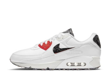 Кецове и обувки Nike Air Max 90 M2Z2 White Red Бяло | DD0383-100, 1