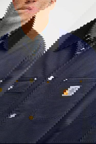 Яке Carhartt WIP Transitional Cotton OG Chore Coat Jacket Тъмно синьо | I035613.0DI4O, 3