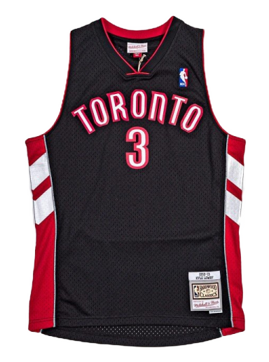 Фланелка Mitchell & Ness NBA Swingman Jersey Toronto Raptors Kyle Lowry Черно | SMJYGS20045-TRABLCK12KLO