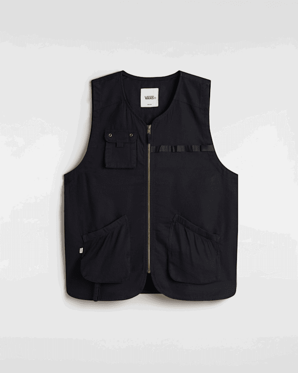 Жилетка Vans Premium Spade Utility Vest M Черно | VN000KVEBLK, 0