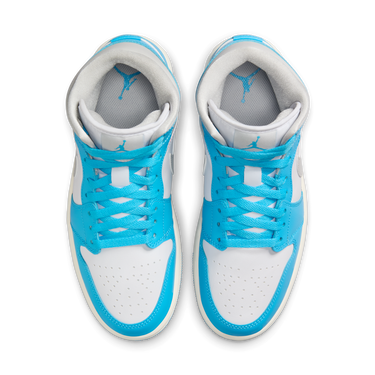 Кецове и обувки Jordan Air Jordan 1 Mid Dark Powder Blue Синьо | BQ6472-400, 4
