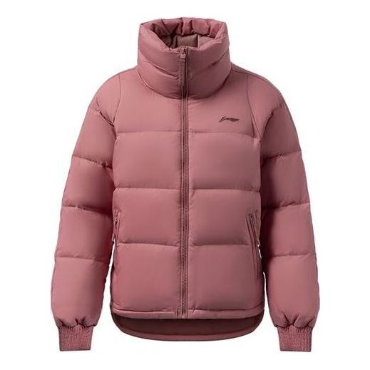 Пухо яке Li-Ning Training Waterproof Puffer Jacket Розово | AYMR154-7