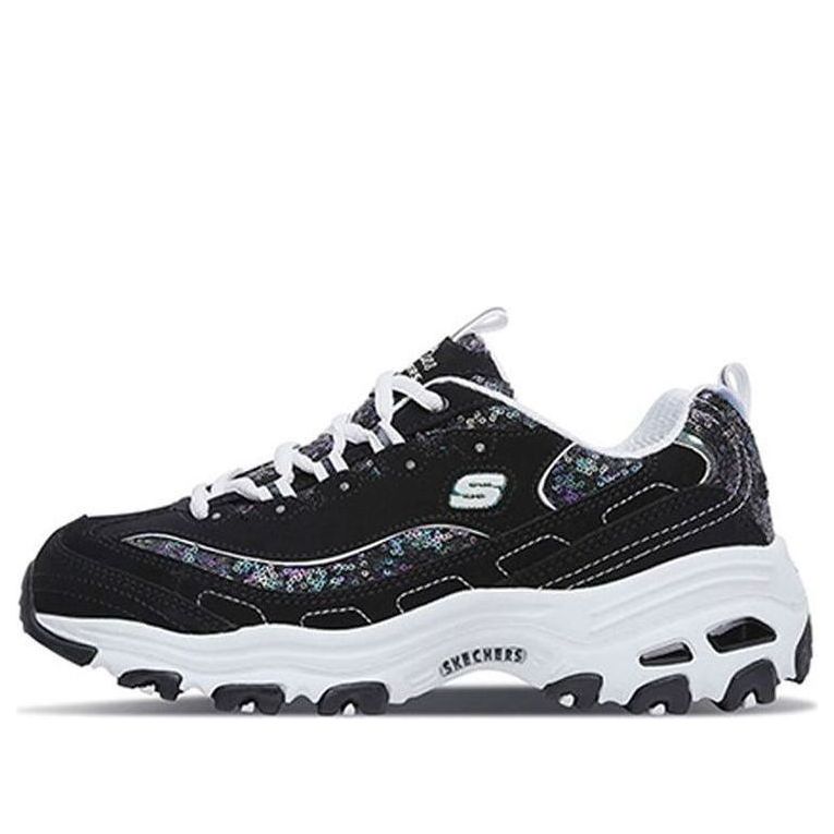 Кецове и обувки Skechers D'Lites Черно | 11916-BKW, 0
