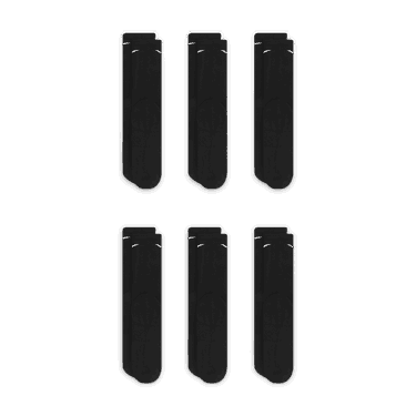 Бельо и чорапи Nike Everyday Plus Cushioned Training Crew Socks 6-pack Черно | SX6897-010, 4