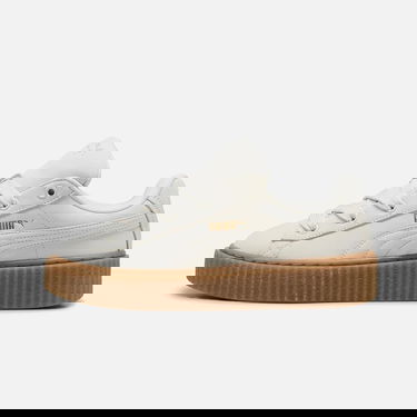 Кецове и обувки Puma Fenty x Creeper Phatty "Warm White" Бяло | 396813-03, 4