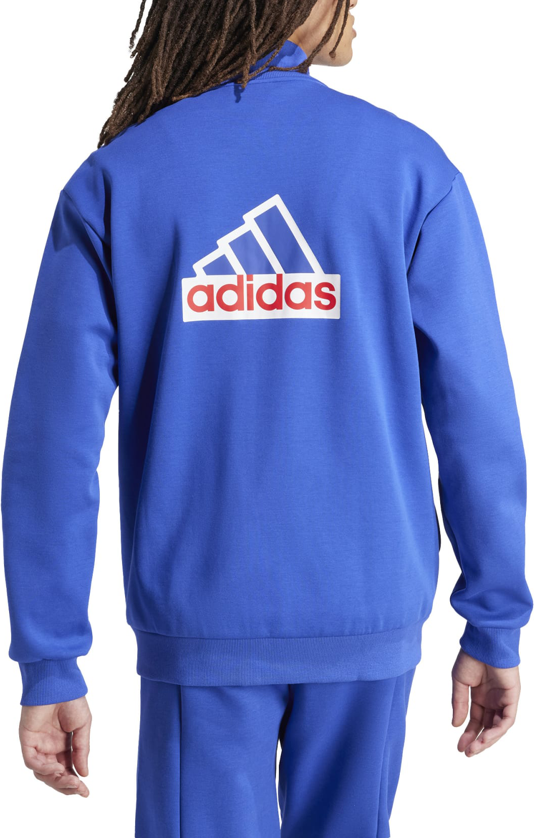 Суитчър adidas Performance FI BOS TT OLY Синьо | is9595, 1