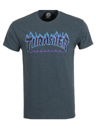 Тениска Thrasher Flame T-Shirt Сиво | 110289