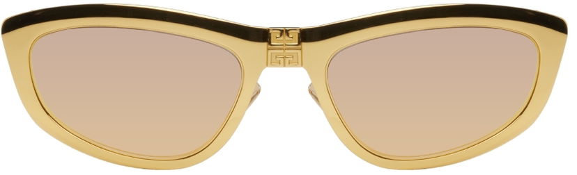 Слънчеви очила Givenchy Metallic Cat-Eye Sunglasses Жълто | GV 7208/S