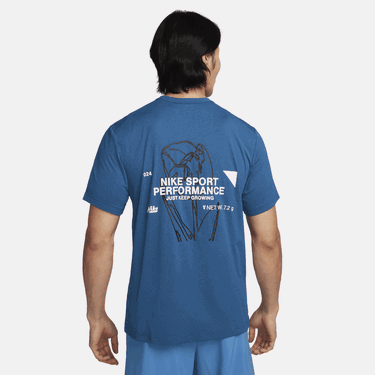 Тениска Nike Hyverse Dri-FIT UV Синьо | FN3279-476, 1