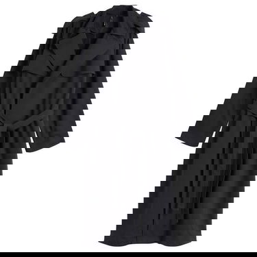 Тренчкот SKIMS Boyfriend Fleece Trench Coat Черно | LS-LST-8018W-ONX, 0