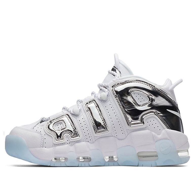 Кецове и обувки Nike Air More Uptempo 'Chrome' Бяло | 917593-100