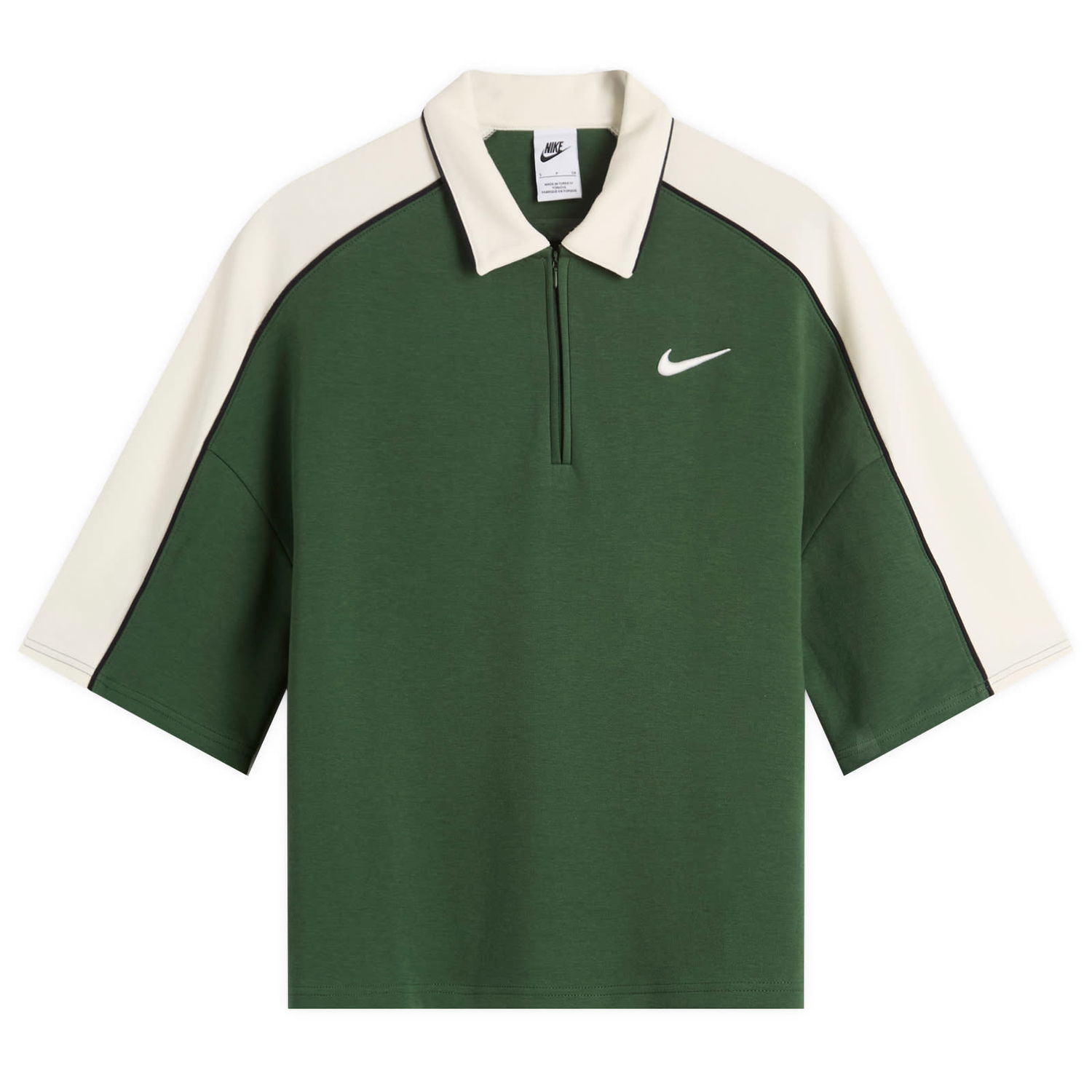 Поло тениска Nike Women's Sports Polo Top Зелено | IO8897-323, 1