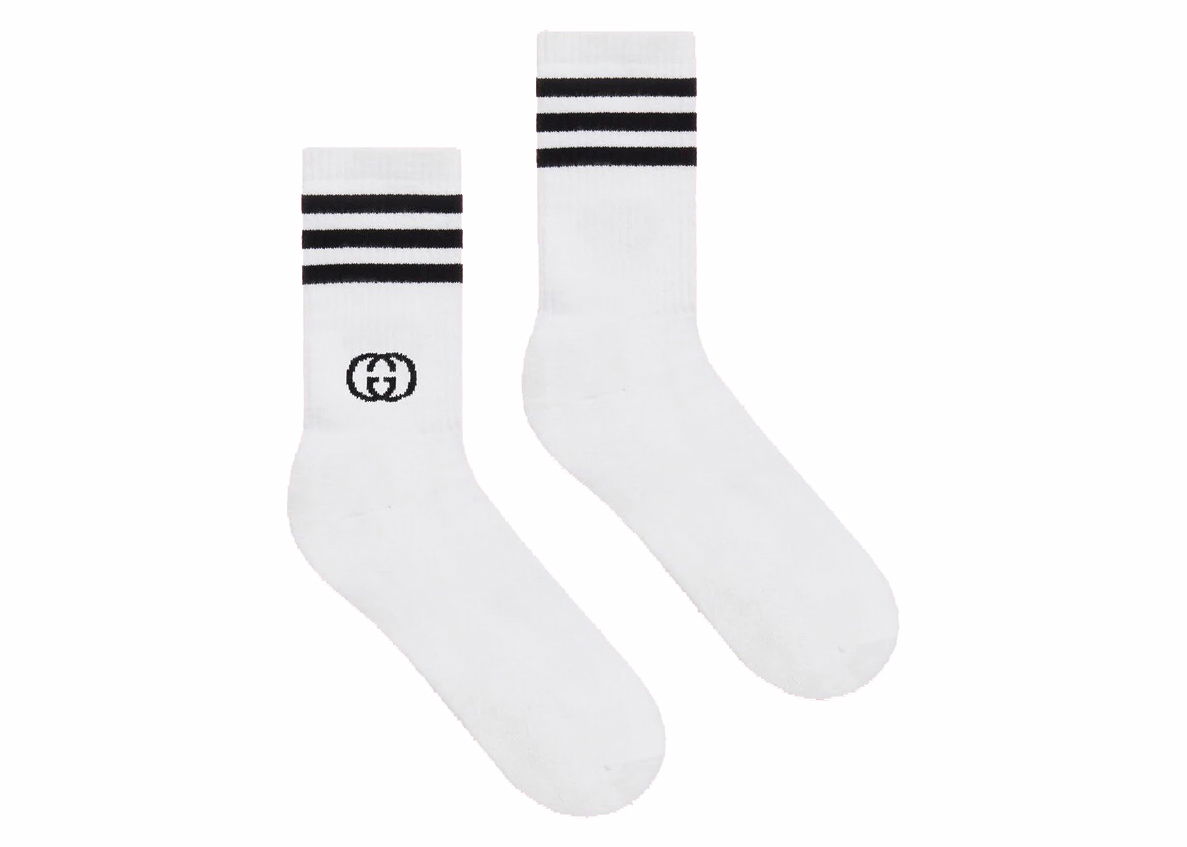 Чорапи Gucci adidas x Ankle Socks Бяло | 6918684G2939060, 0