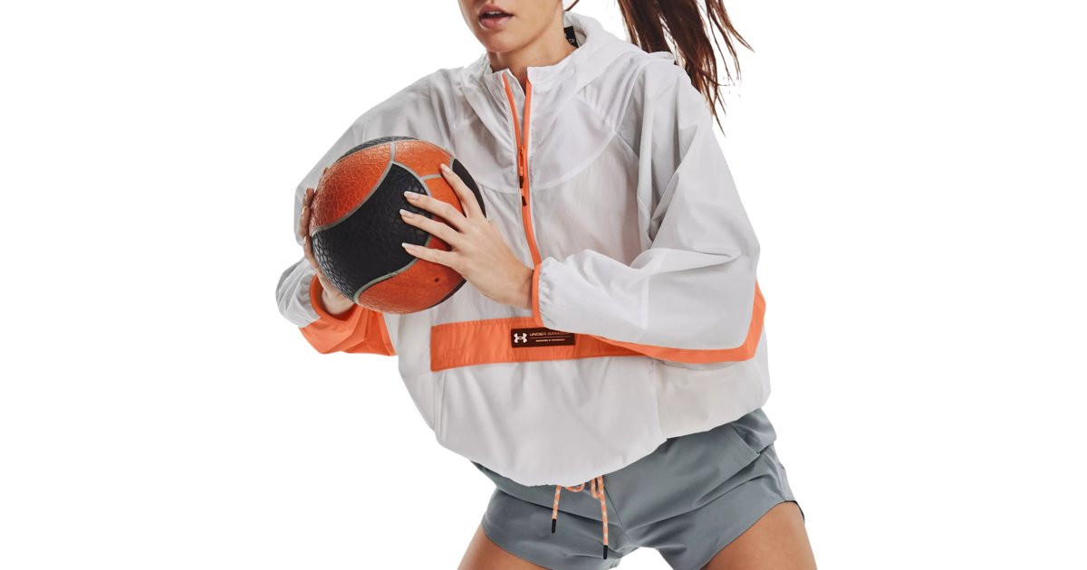 Яке Under Armour Rush Woven Anorak Бяло | 1376920-100, 1