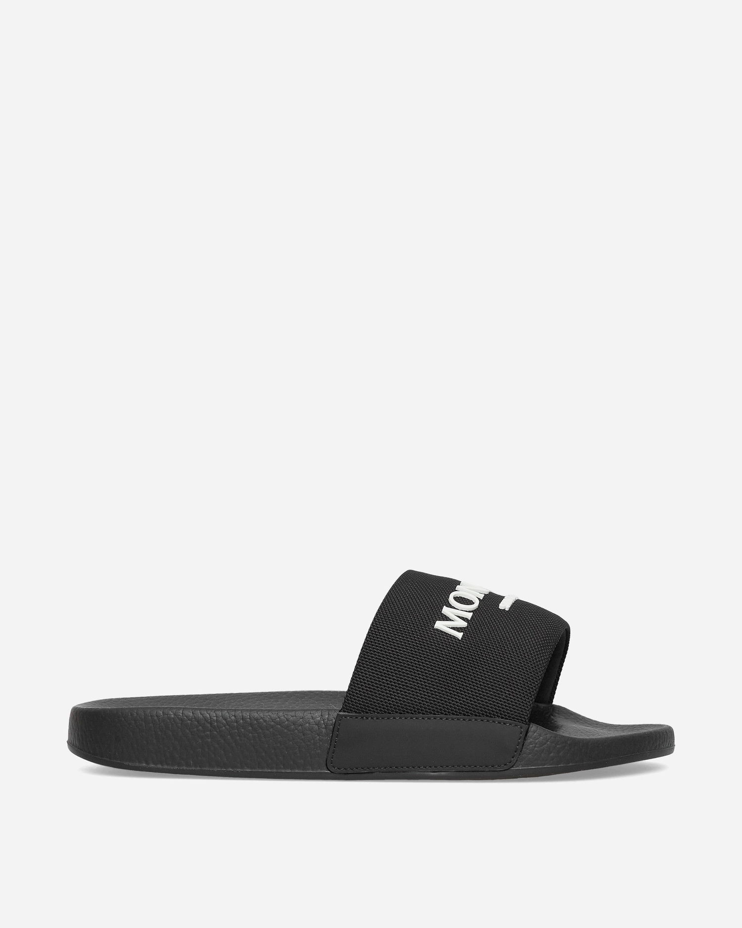 Кецове и обувки Moncler Logo Slides Черно | H109A4C00050 999, 0