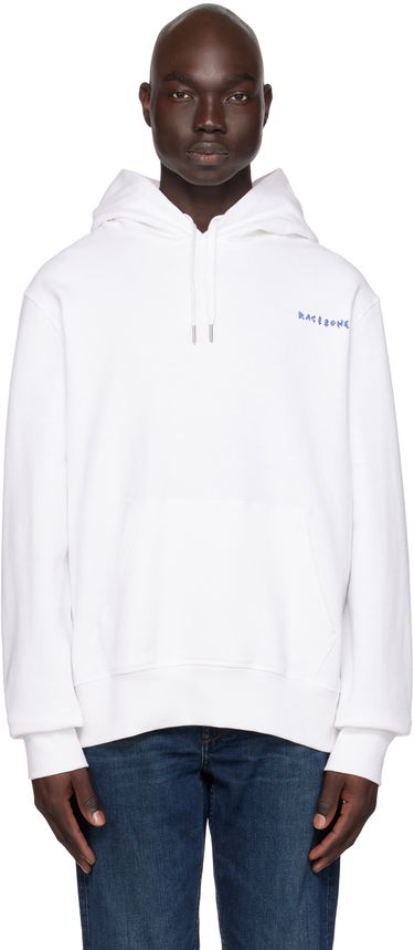 Суитчър rag & bone Rag & Bone Coffee Hoodie Бяло | MBC23HT040AP40, 0