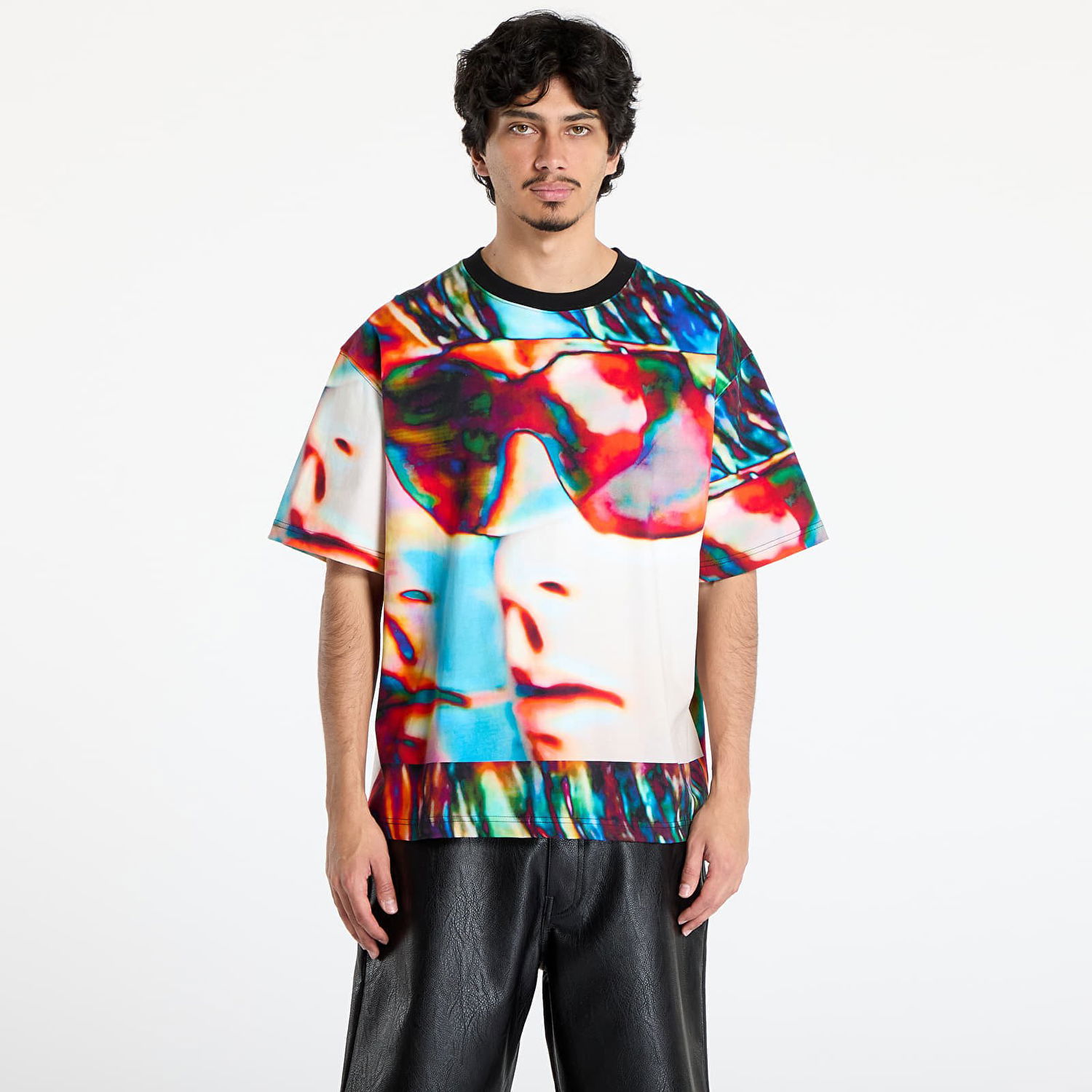 Тениска Pleasures PLEASURES Psycho Heavyweight T-Shirt Многоцветен | P25SU020 MULTI, 0