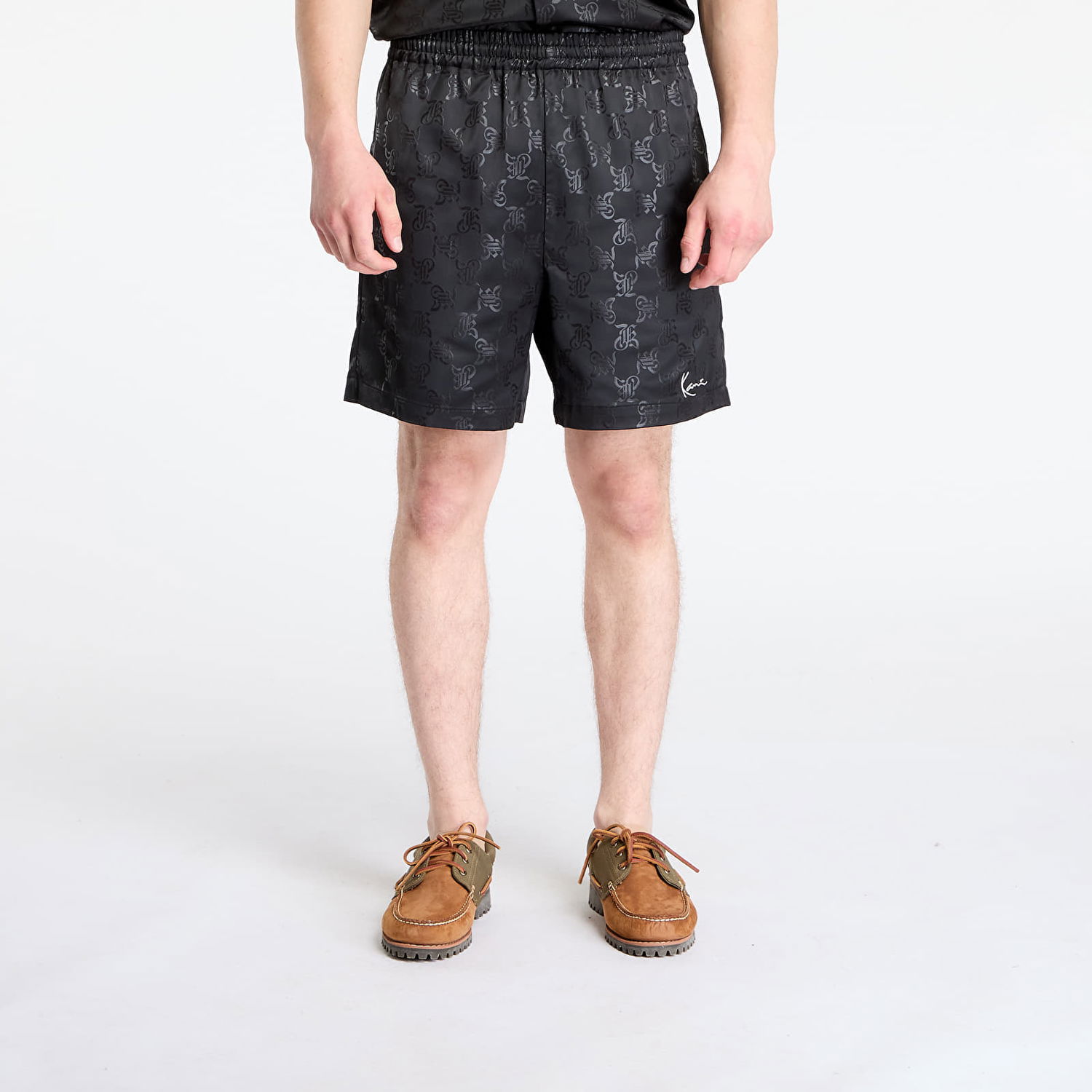 Къси панталони Karl Kani Karl Kani Signature AOP Resort Shorts Черно | PD00005302, 0