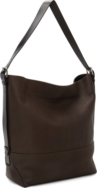 Голяма пазарска чанта LEMAIRE Lemaire Belted Tote Кафяво | BG0153 LL0166, 2