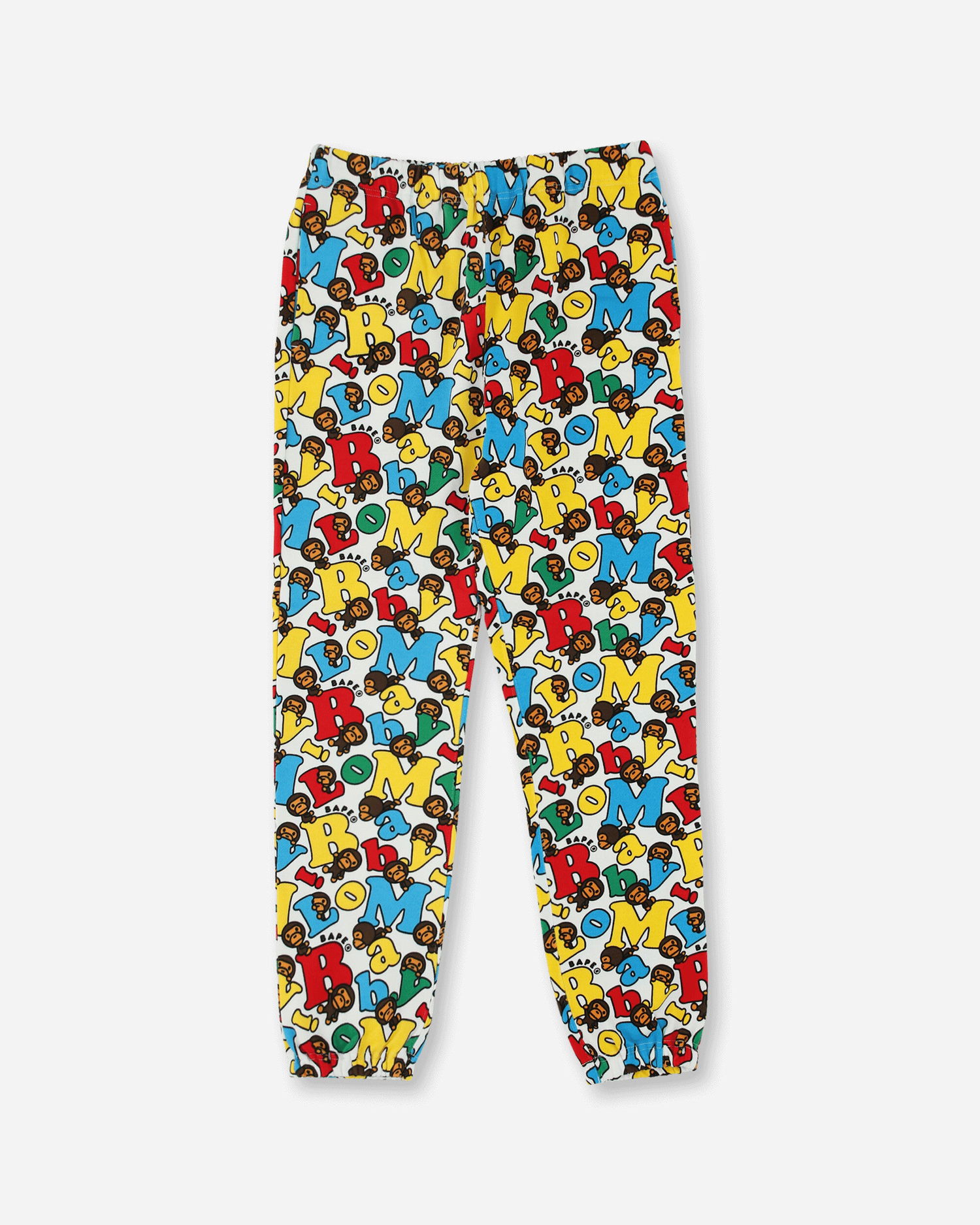 Спортни панталони BAPE Baby Milo Alphabet Slim Sweatpants Многоцветен | 2G80152027 MULTI, 0