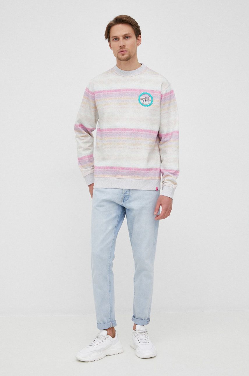 Суитчър Scotch & Soda Sweatshirt Бяло | 166037, 0