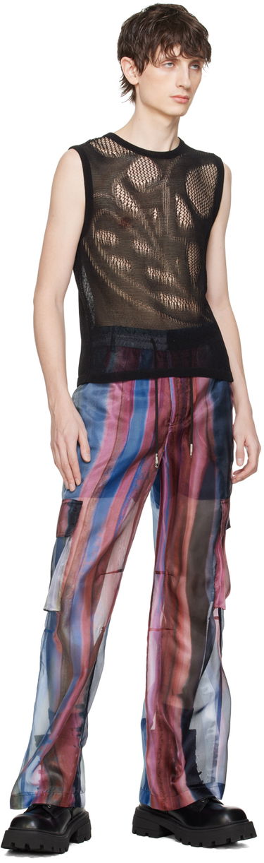 Карго панталони Feng Chen Wang Feng Chen Wang Rainbow Cargo Pants Многоцветен | FUS17TR23, 3