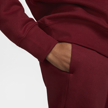 Пуловер Nike Nike Phoenix Fleece Oversized Crew Sweat Team Red/White Червено | DQ5733-677, 2