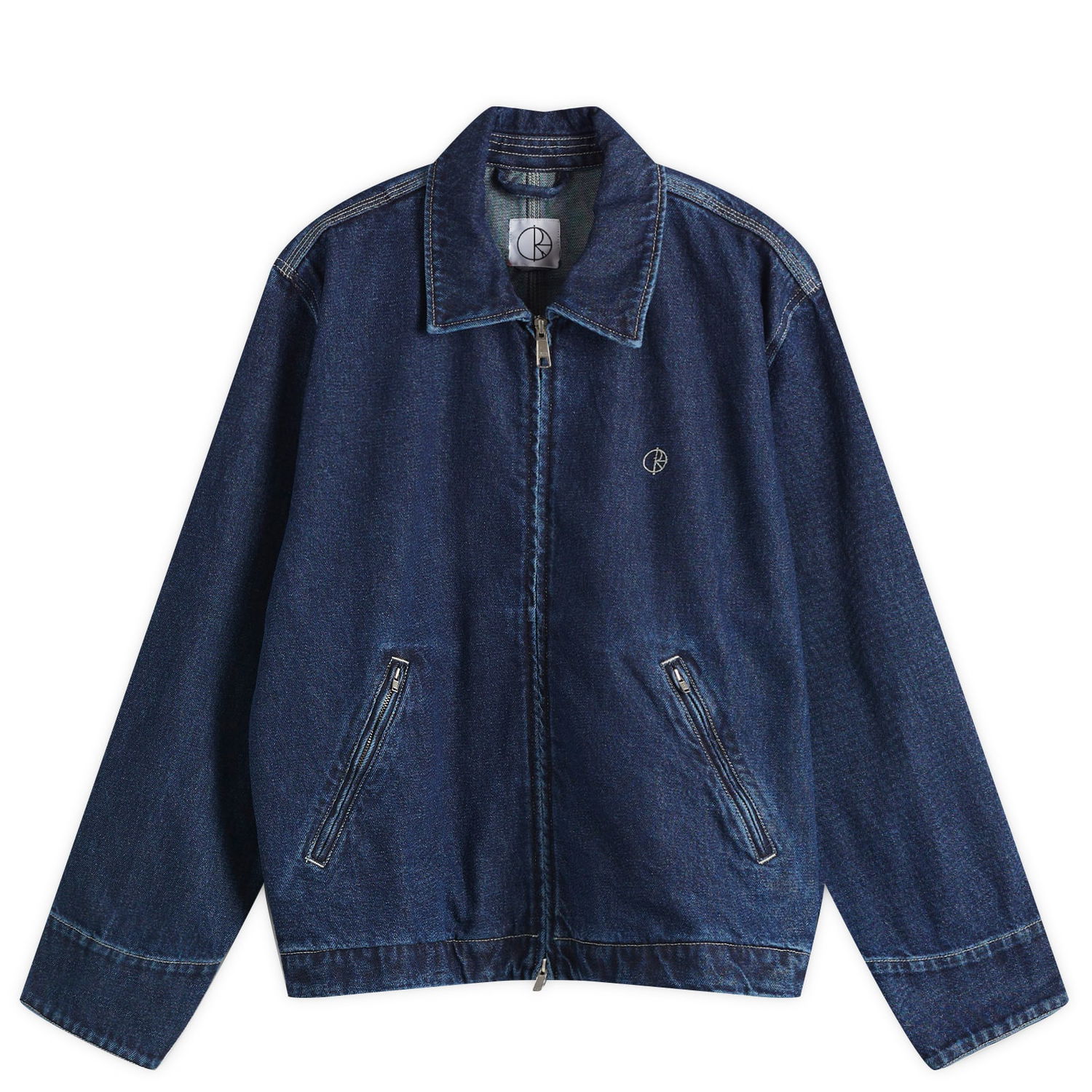 Яке Polar Skate Co. Polar Skate Co. Cliff Denim Jacket, Size Large Синьо | PSC-SP25-4, 0