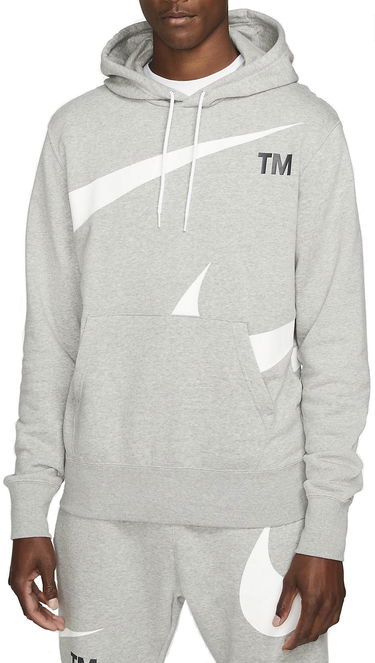 Суитчър Nike Nike Sportswear Swoosh Hoodie Сиво | dd6011-063, 0