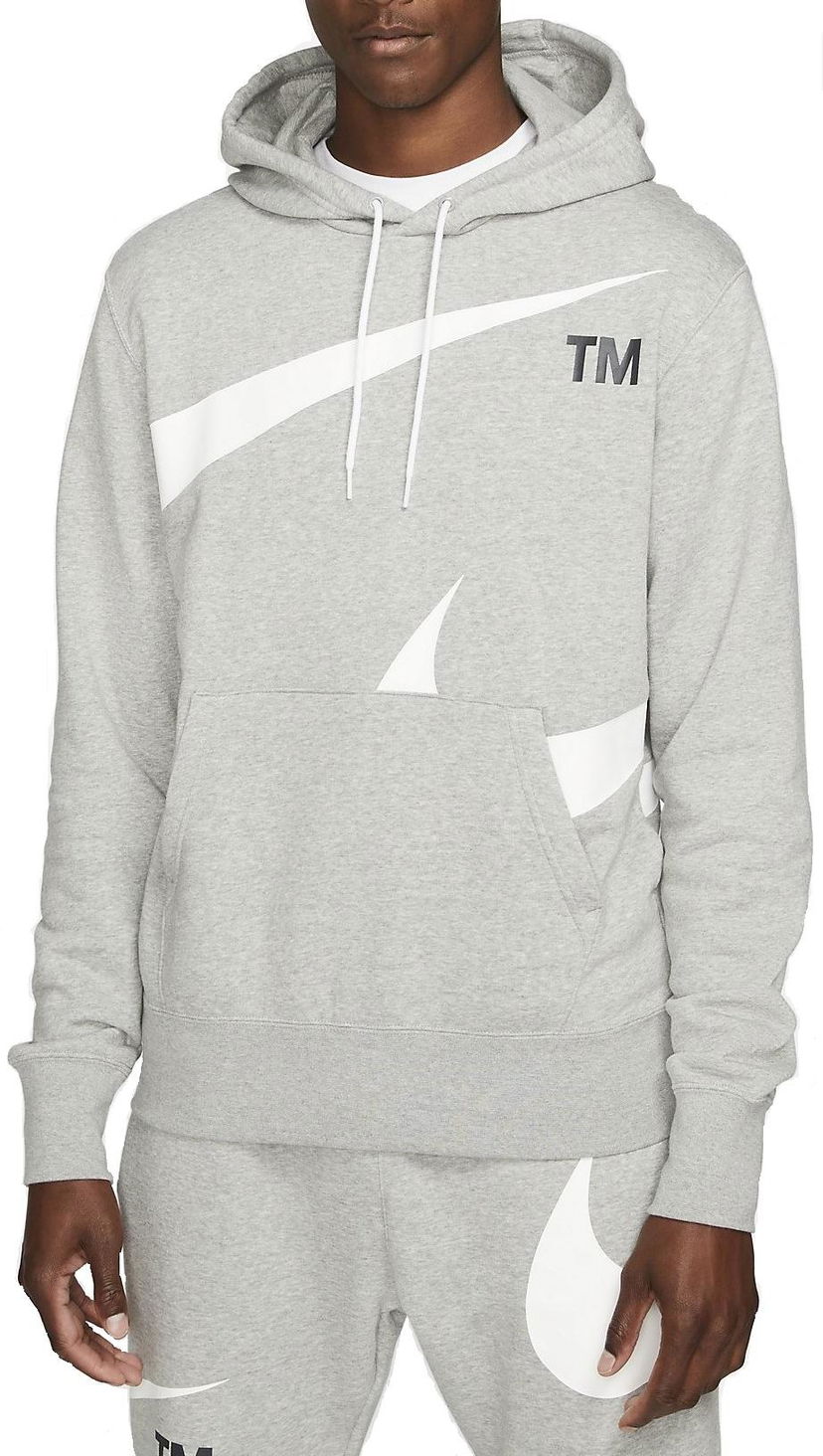 Суитчър Nike Nike Sportswear Swoosh Hoodie Сиво | dd6011-063