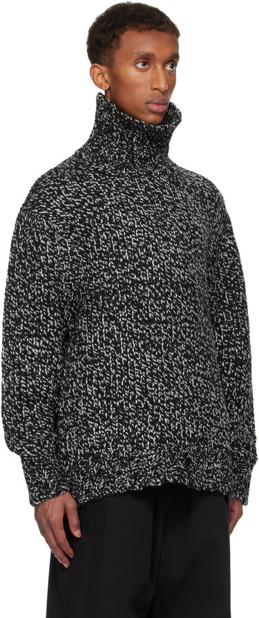Пуловер We11done We11done Chunky Knit Turtleneck Sweater Черно | WD-KT3-24-651-U-B2, 1