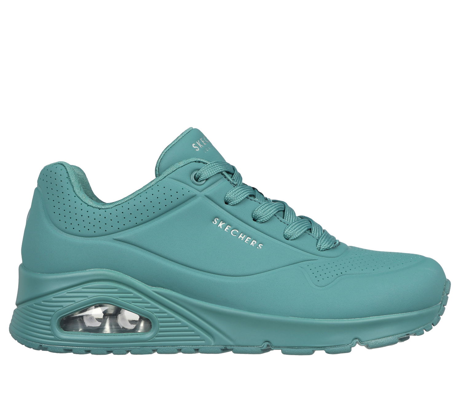Кецове и обувки Skechers Uno Синьо | 73690-TEAL, 0