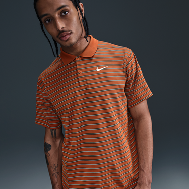 Поло тениска Nike Nike Dri-FIT Victory Striped Golf Polo Оранжево
 | DH0829-802, 3