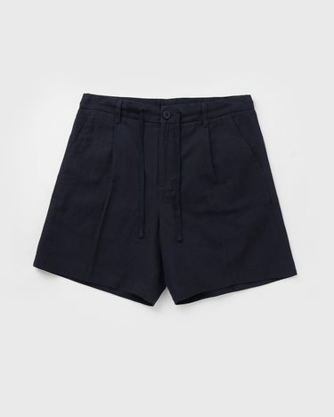Къси панталони ØLÅF Cotton Linen Drawstring Shorts Тъмно синьо | M210402-NAVY, 1