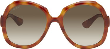 Слънчеви очила Gucci Saint Tropez Oversized Sunglasses Кафяво | GG1432S-002, 0