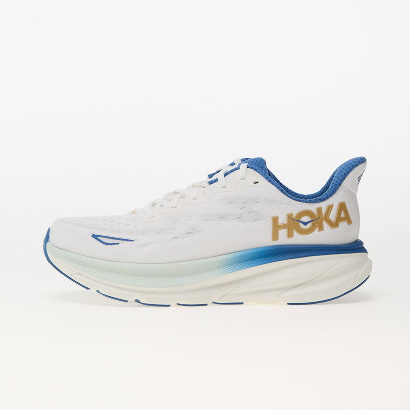 Кецове и обувки Hoka One One Clifton 9 Wide Бяло | 1132210-FTG