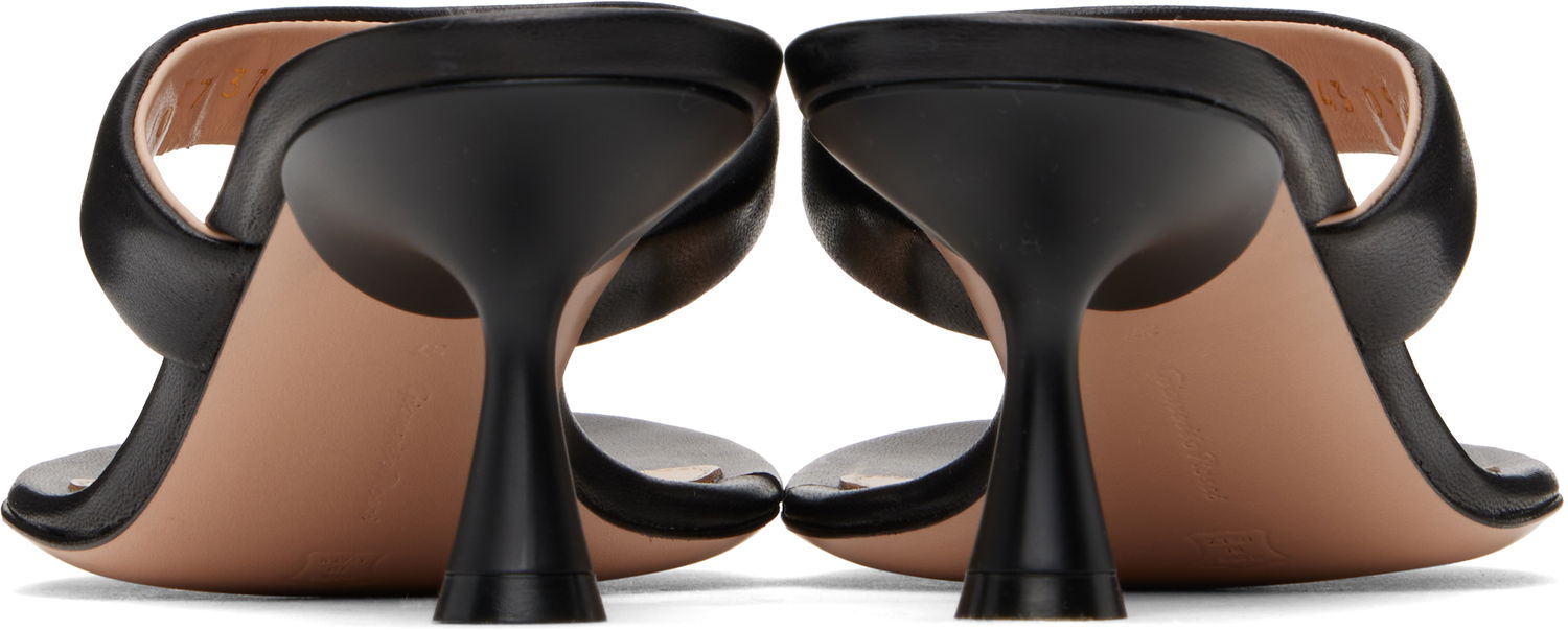 Кецове и обувки Gianvito Rossi Gianvito Rossi Ascent Thong 55 Heeled Sandals Черно | G10057-55LAC-NAP, 1