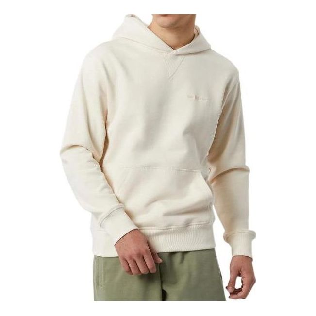 Суитчър New Balance Athletics Nature State Heavyweight Pullover Hoodie Бежово | AMT23565-GIE