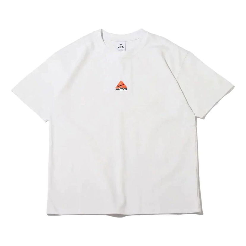 Тениска Nike ACG ACG Fleece Round Neck T-Shirt Бяло | DQ1816-012