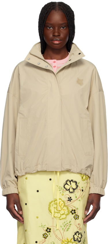 Ветровка MAISON KITSUNÉ Maison Kitsuné Windbreaker Jacket Бежово | OW02201WQ4045, 0