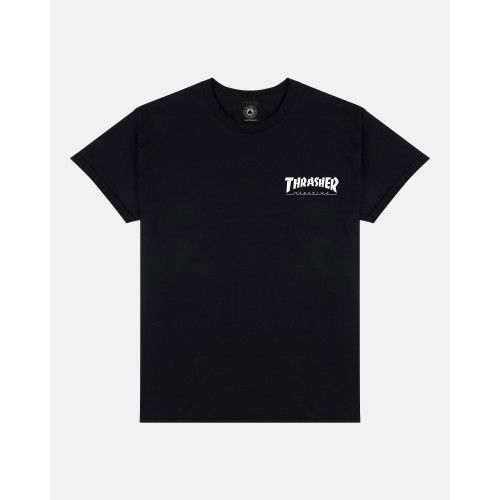 Тениска Thrasher Logo Tee Черно | 145436, 0
