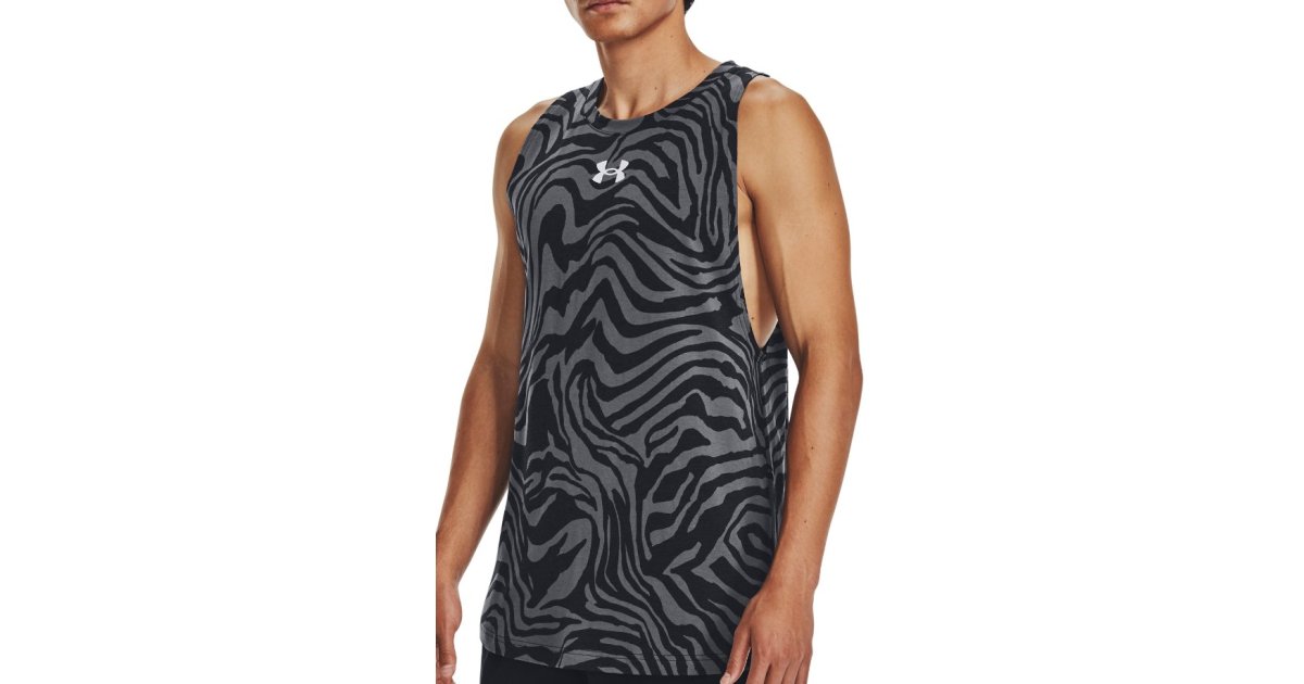 Потник Under Armour Baseline Printed Tank Top Черно | 1370239-005, 1