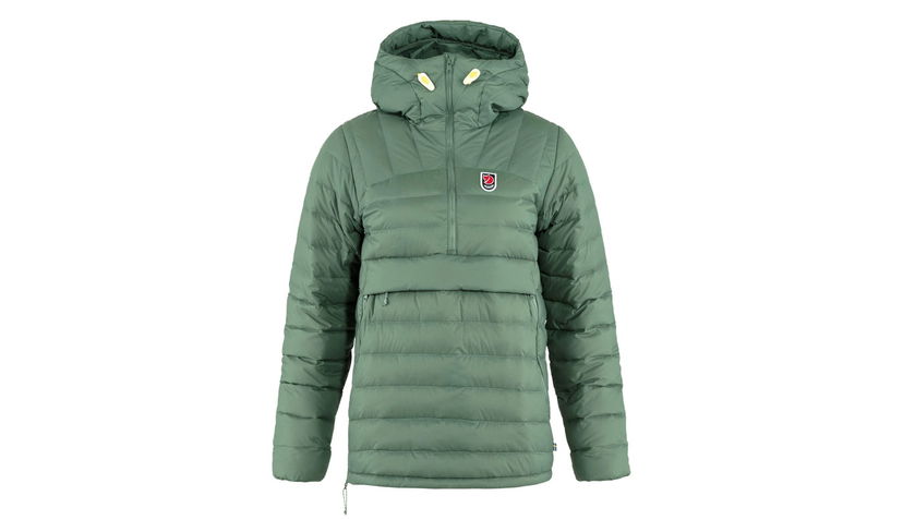 Пухо яке FJÄLLRÄVEN Pack Down Anorak Insulated Jacket Зелено | F86376-614