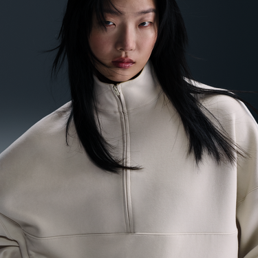 Пуловер Nike Nike 24.7 Impossibly Soft Dri-FIT Relaxed Half-Zip Top Бяло | HQ8188-104, 2