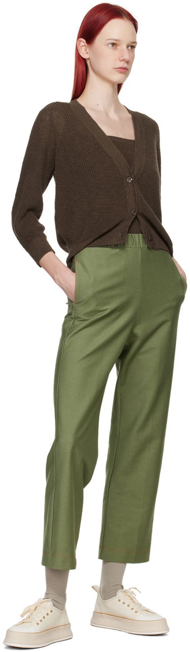 Панталони Max Mara Max Mara Leisure Ballata Trousers Зелено | 2416781108600, 3