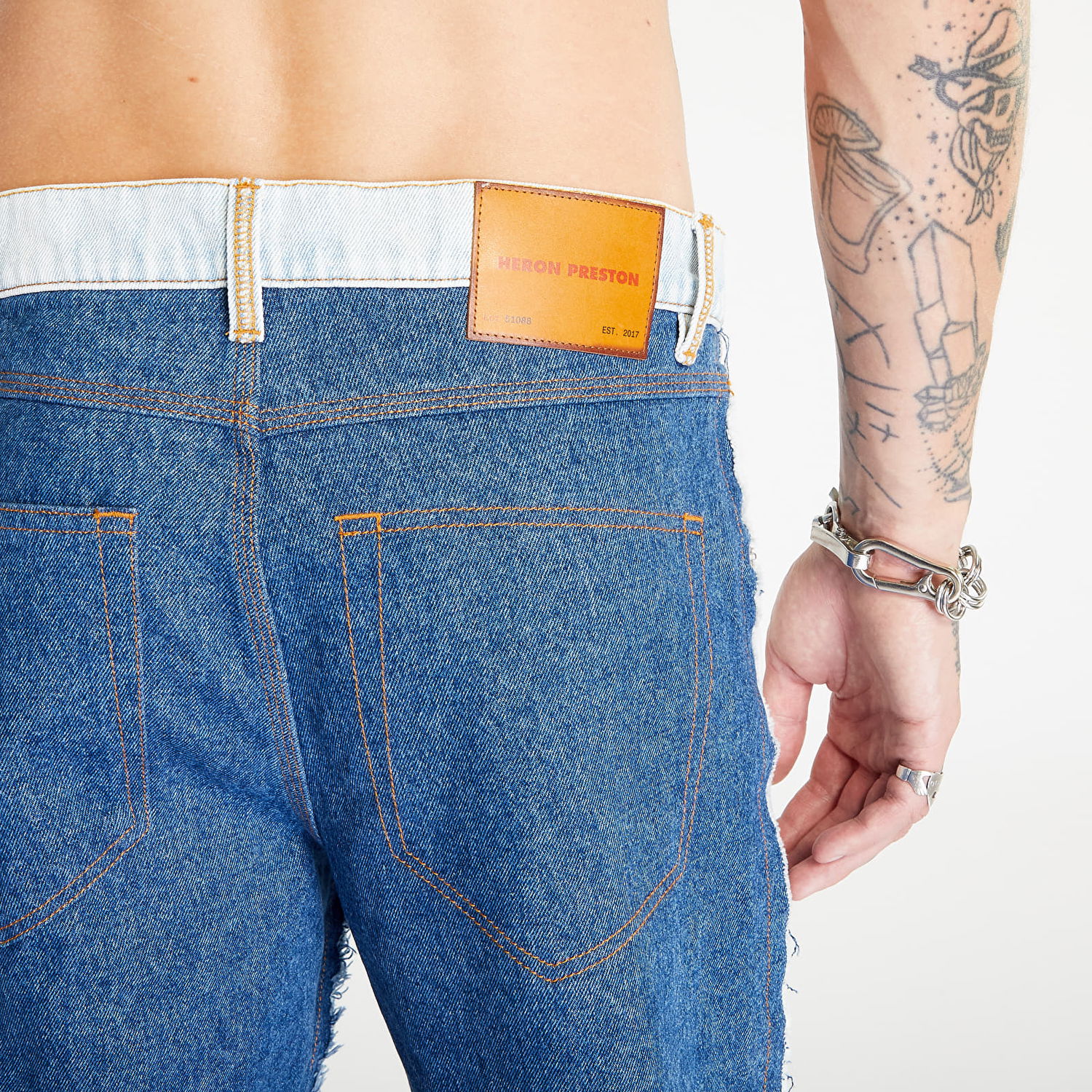 Дънки HERON PRESTON Insideout Jeans Синьо | HMYB009F23DEN0014510, 1