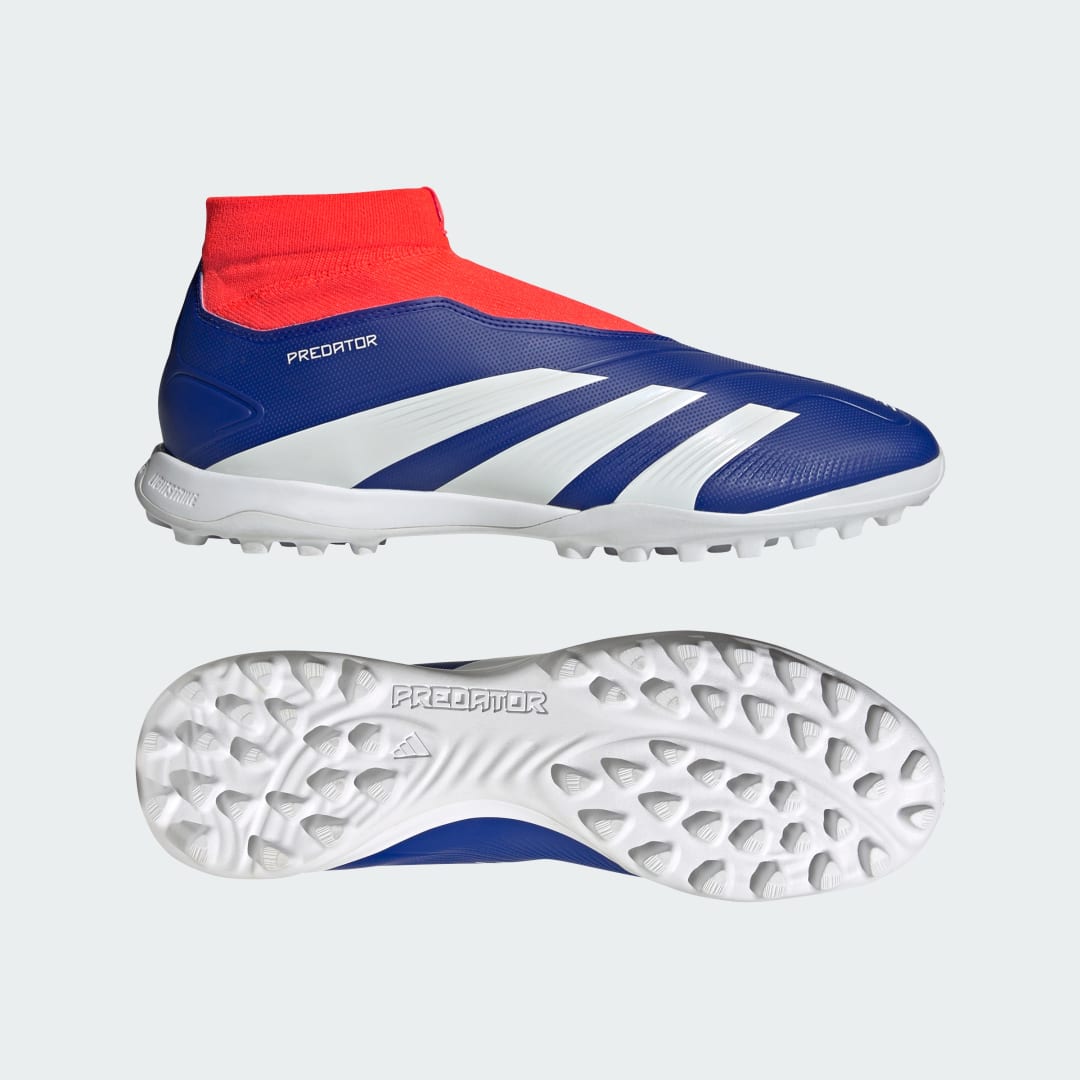 Кецове и обувки adidas Performance Predator League Laceless Turf Синьо | IF6385, 0