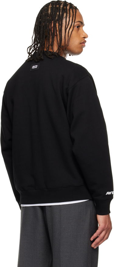 Пуловер AAPE by A Bathing Ape 'AAPENOW' Heart Moonface Cardigan Черно | AAPSWMC353XXPBKX, 2